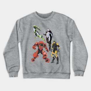 Anthem - All 4 Javelins Vector Art Crewneck Sweatshirt